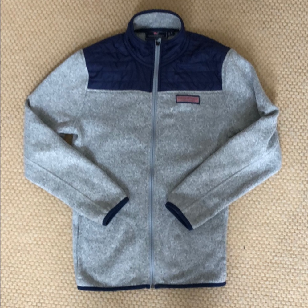 Vineyard vines fleece jacket